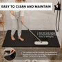 European-Style SMC Shower Base with Anti-Slip Design in Black or White