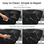 63" Artistic Marble Sculptural Solid Surface Freestanding Soaking Bathtub