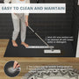 Durable SMC Composite Shower Base Pan with Center Drain in Black & White