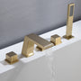 CASAINC Hot Sale 5 hole Bathtub Faucet With Handheld Shower Head