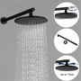 9" Wall Mounted Rain Shower System with Single Lever Handle & Pressure Balance Valve