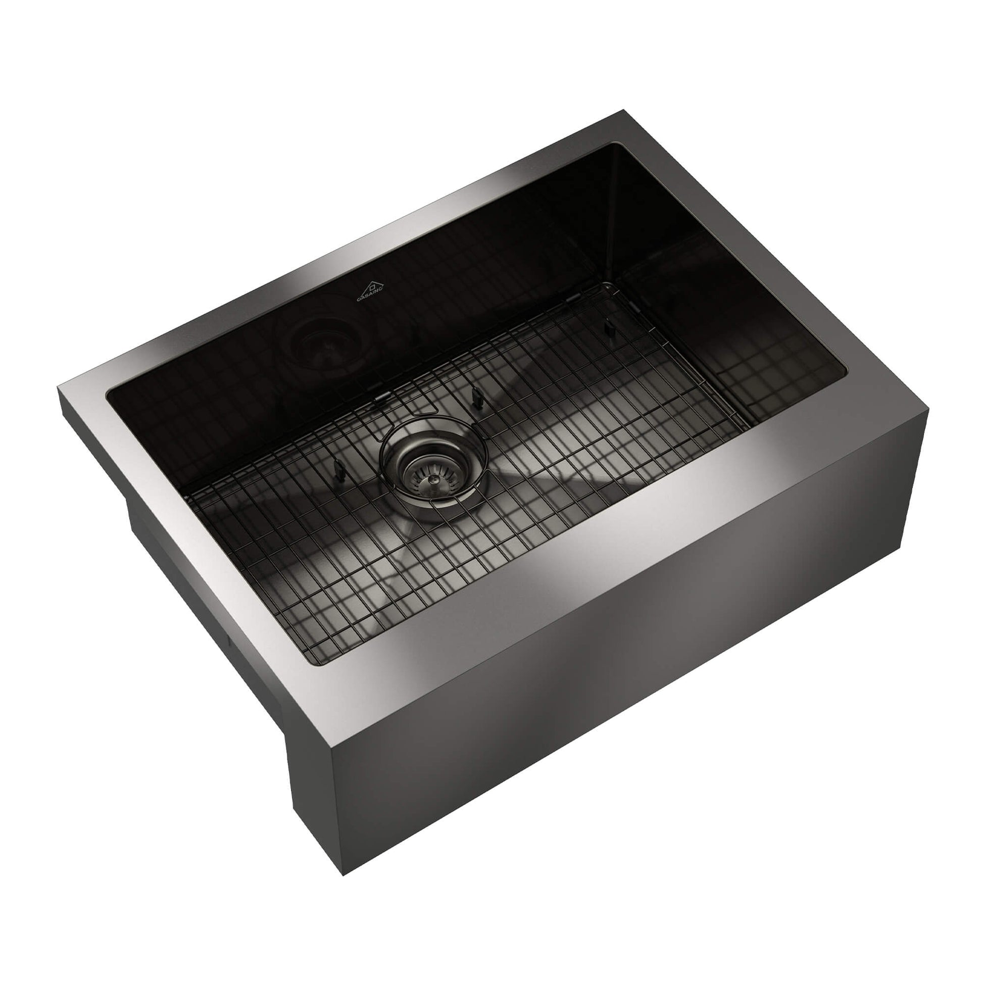 30"/33"/36" Premium 304 Stainless Steel Sink with PVD Finish with Quick Drainage & Silent Noise Reduction, Easy to Clean & Stylish