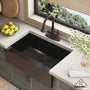 30"/33"/36" Premium 304 Stainless Steel Sink with PVD Finish with Quick Drainage & Silent Noise Reduction, Easy to Clean & Stylish