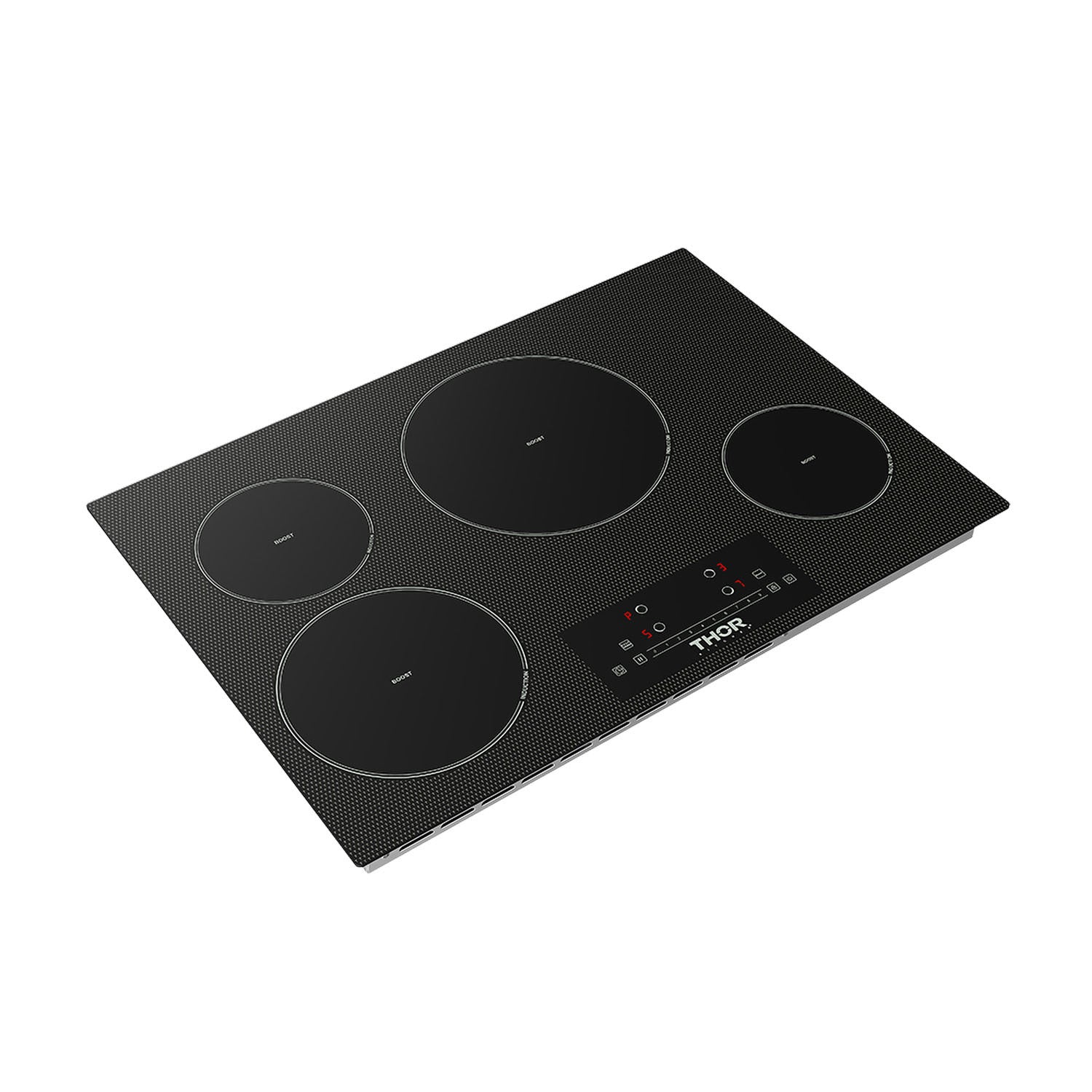 30/36-Inch 4/5-Element Induction Cooktop in Black with Touch Controls