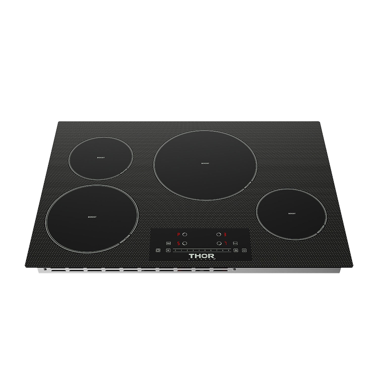 30/36-Inch 4/5-Element Induction Cooktop in Black with Touch Controls