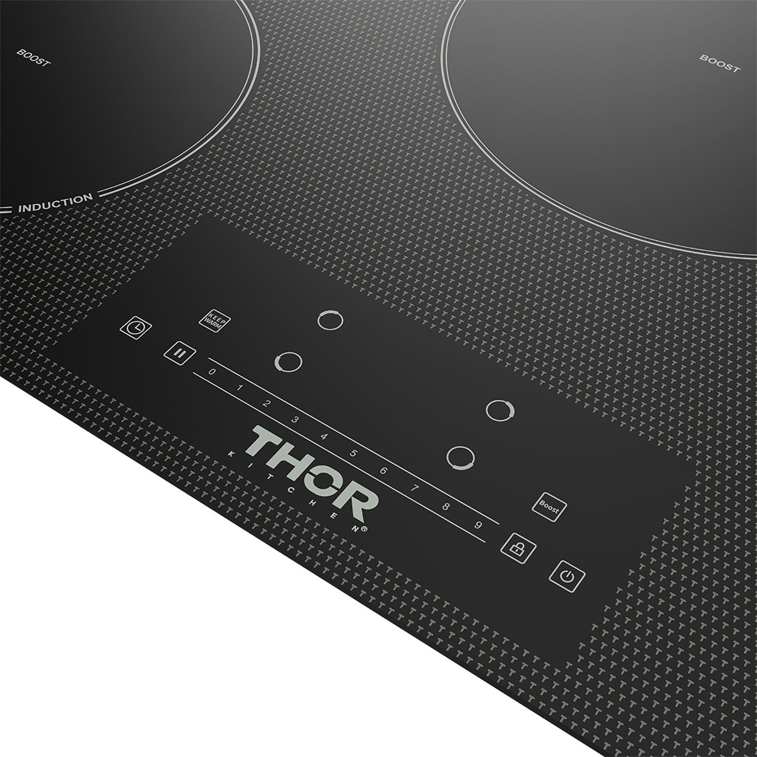 30/36-Inch 4/5-Element Induction Cooktop in Black with Touch Controls