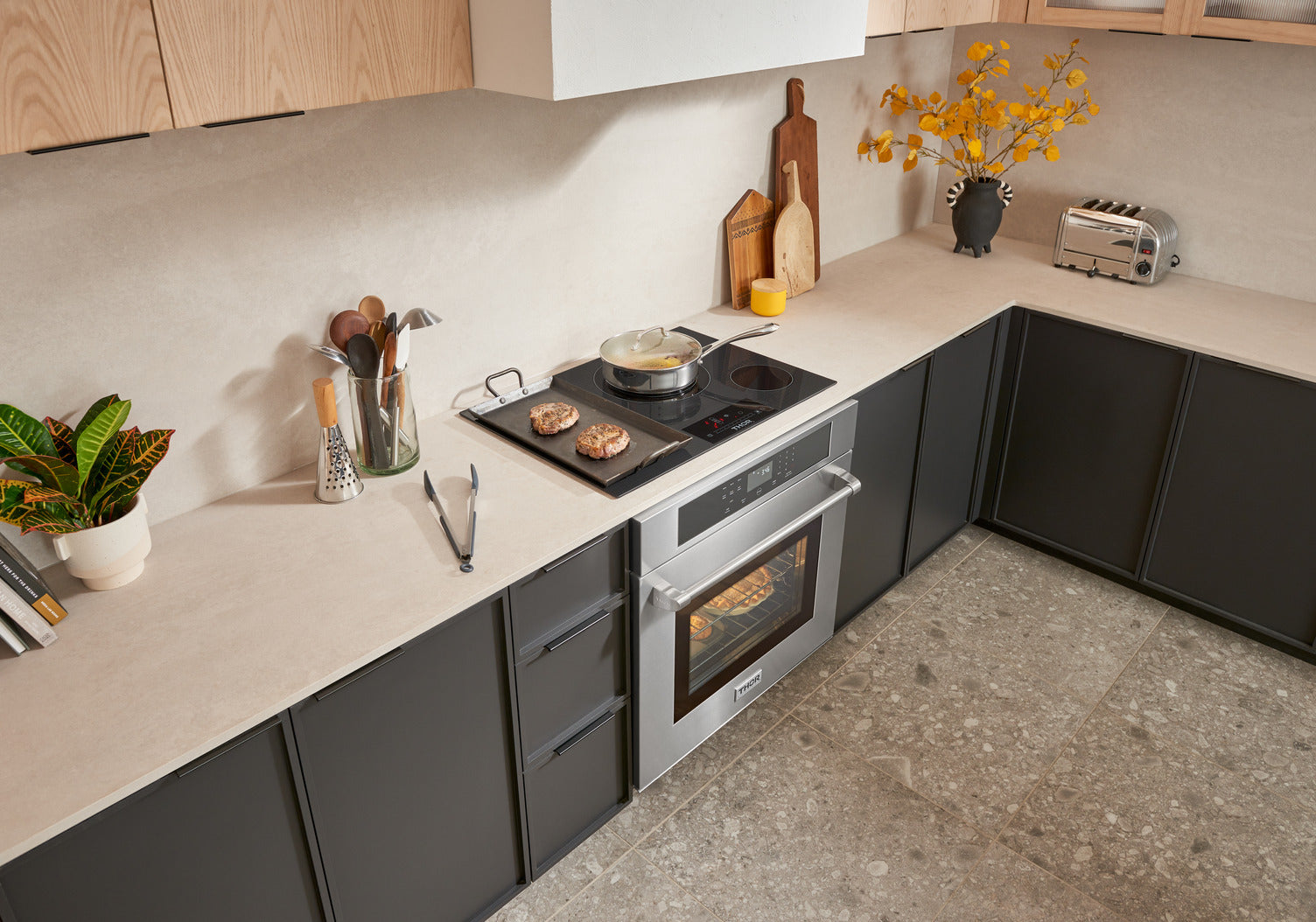 30/36-Inch Professional Electric Cooktop
