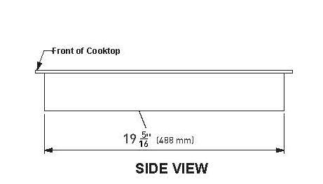 30/36-Inch 4/5-Element Induction Cooktop in Black with Touch Controls