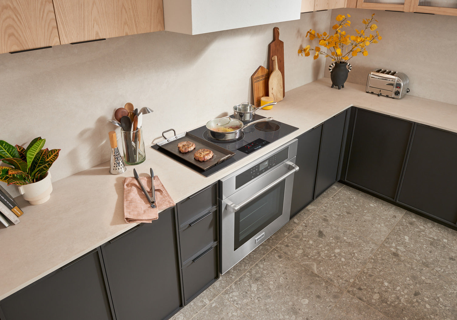 30/36-Inch Professional Electric Cooktop