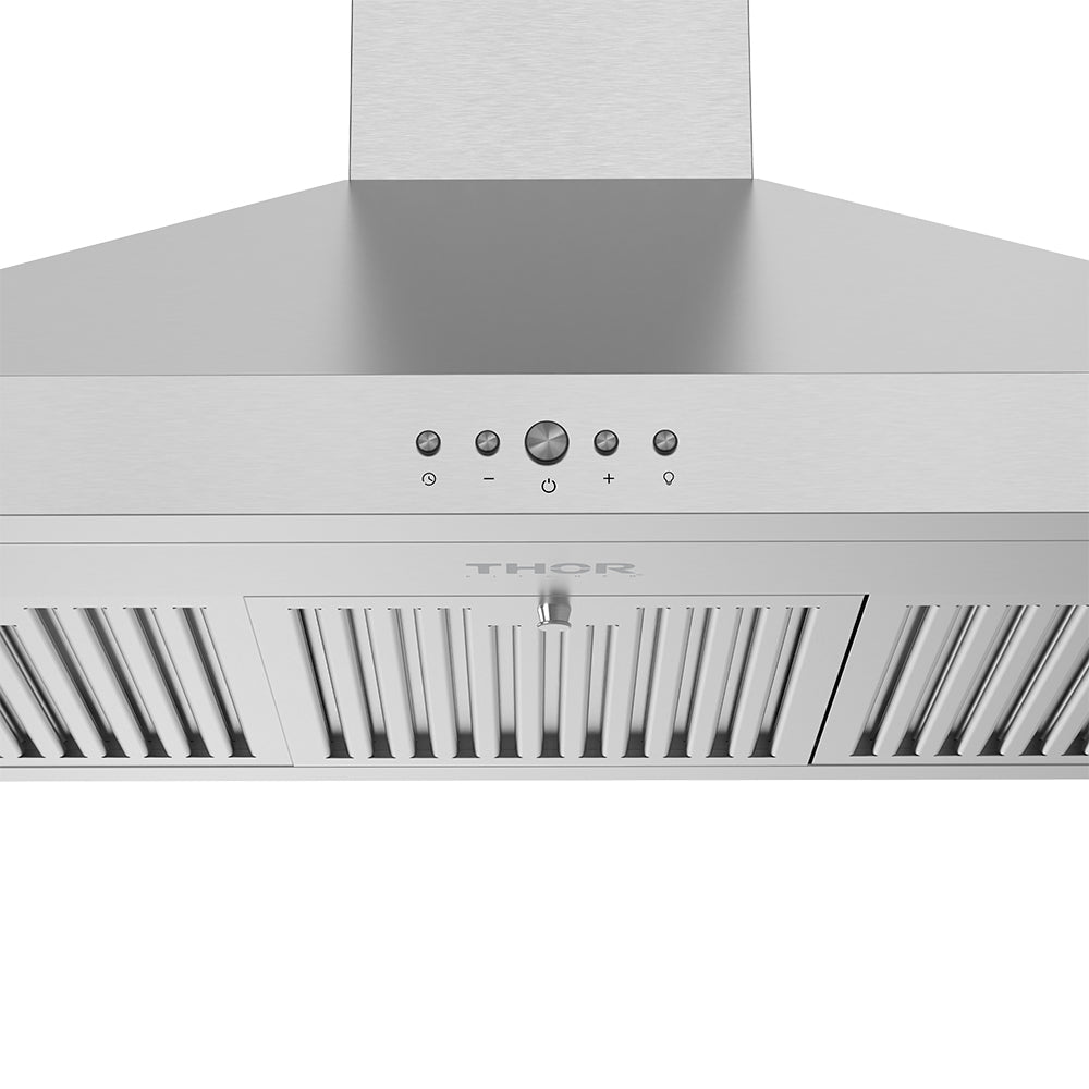 30/36-Inch Wall Mounted Chimney Range Hood with 350CFM