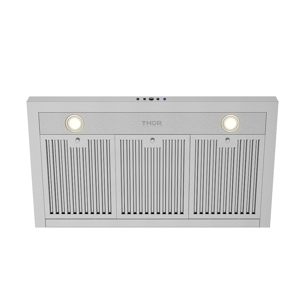 30/36-Inch Wall Mounted Chimney Range Hood with 350CFM