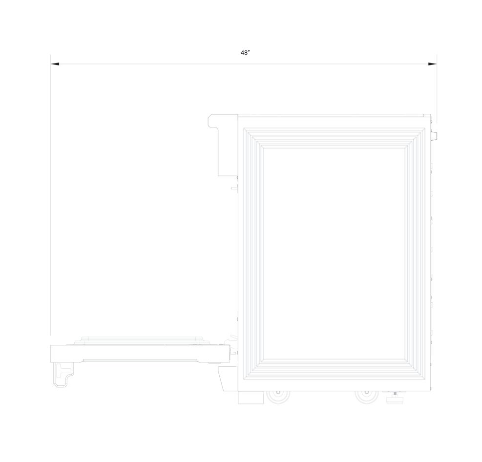 30/36 Inch X Series Professional Freestanding Induction Range