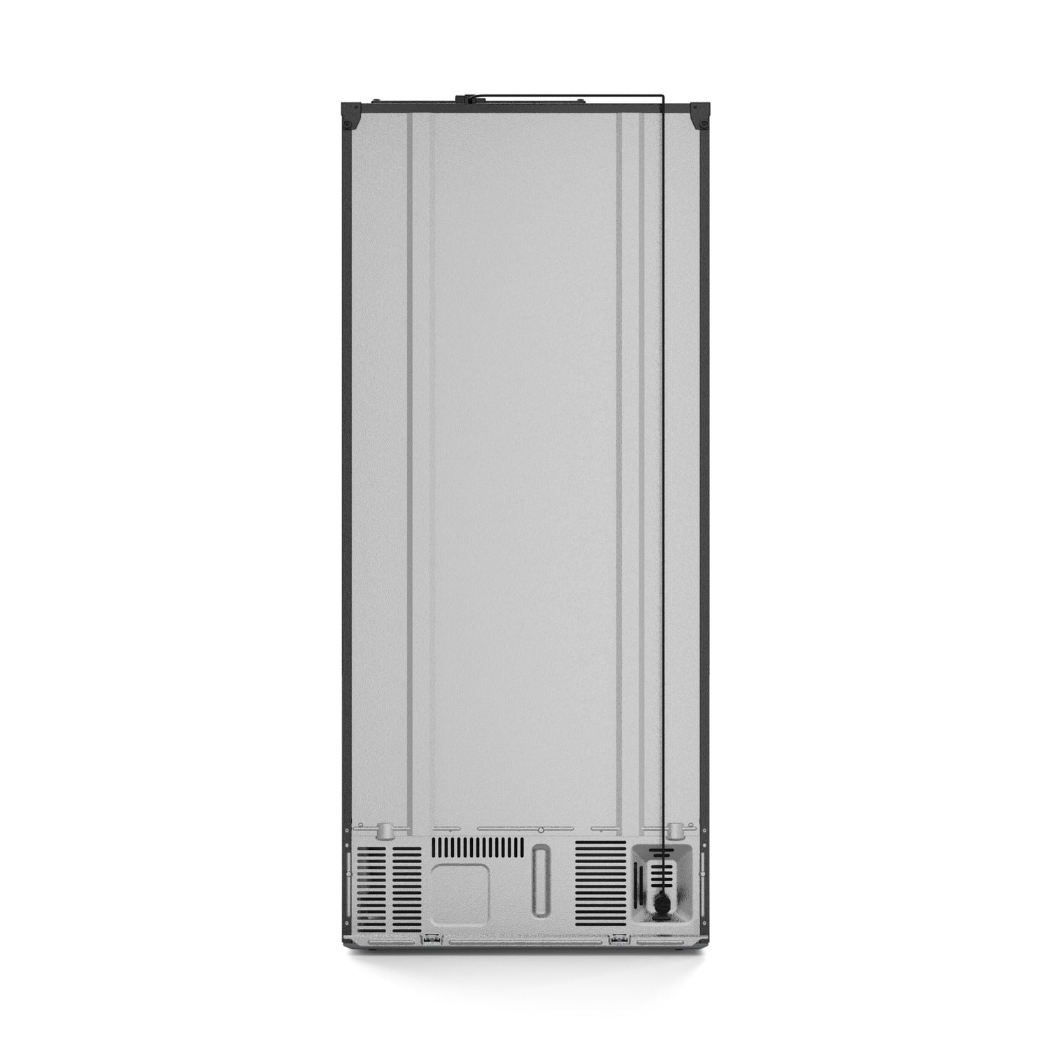30 Inch 17.5 cu ft French Door Counter Depth Refrigerator with Ice Maker in Black | Gordon Ramsay Series