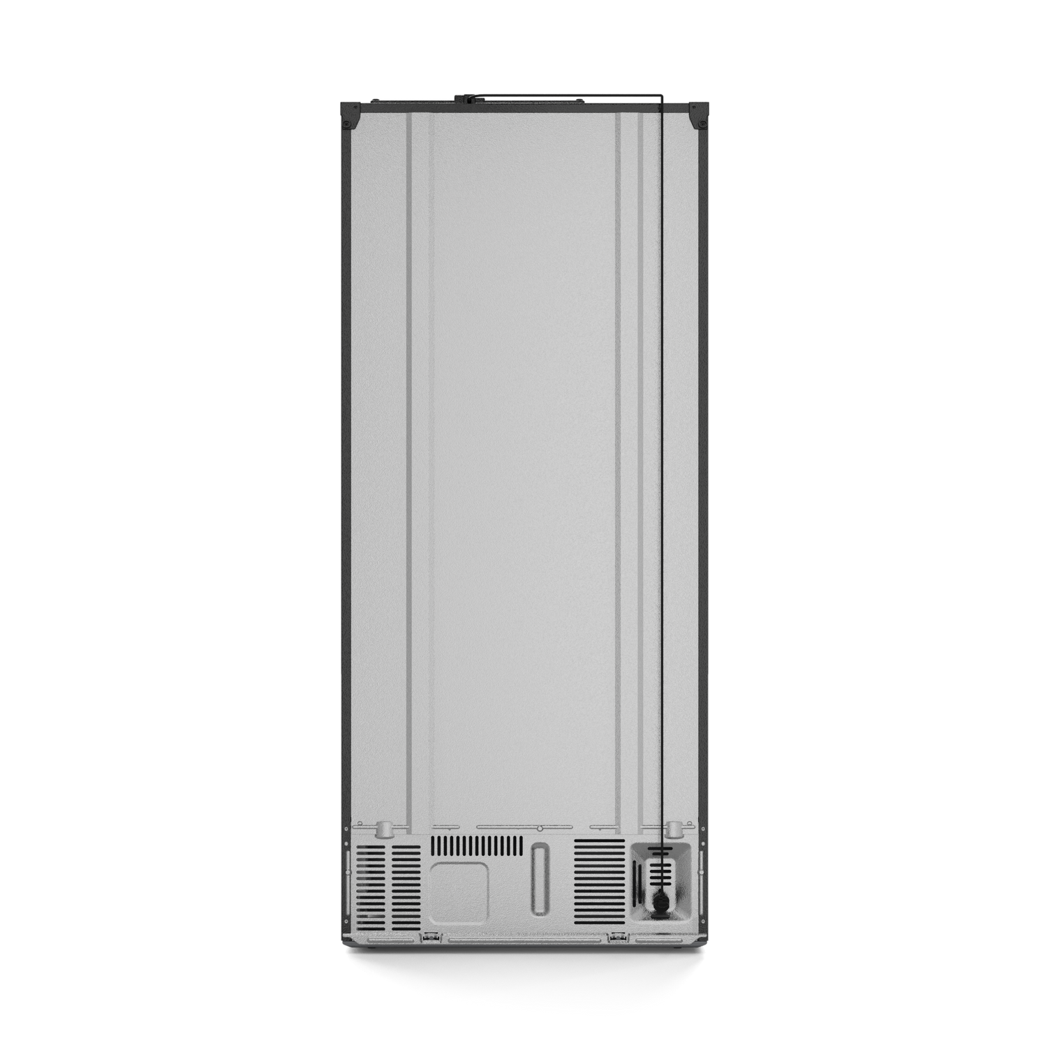 30 Inch 17.5 cu ft French Door Counter Depth Refrigerator with Ice Maker in Black | Gordon Ramsay Series