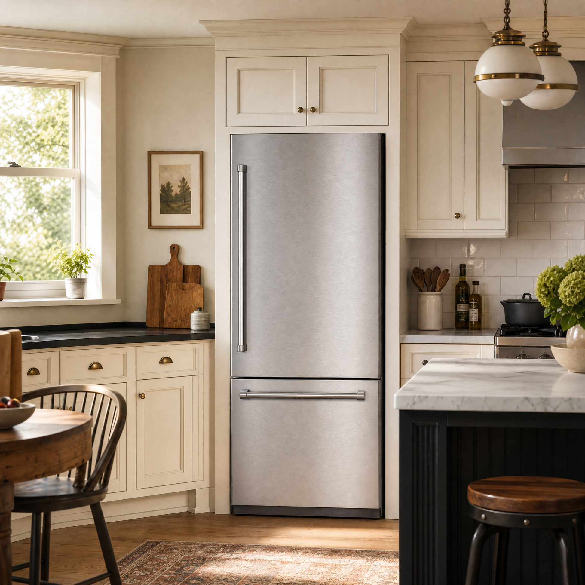 30 Inch Built-In Panel-Ready Bottom Mount Refrigerator