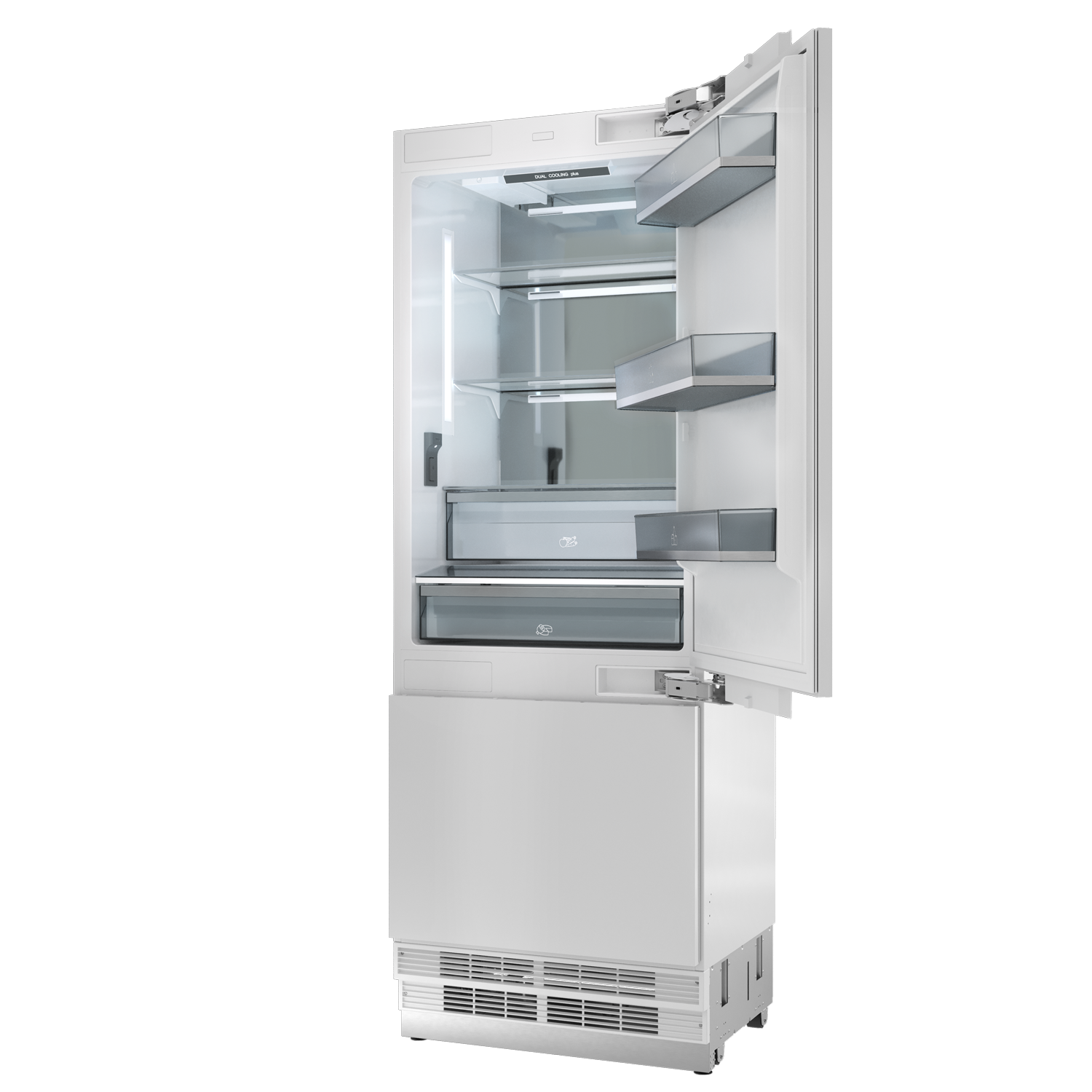 30 Inch Built-In Panel-Ready Bottom Mount Refrigerator