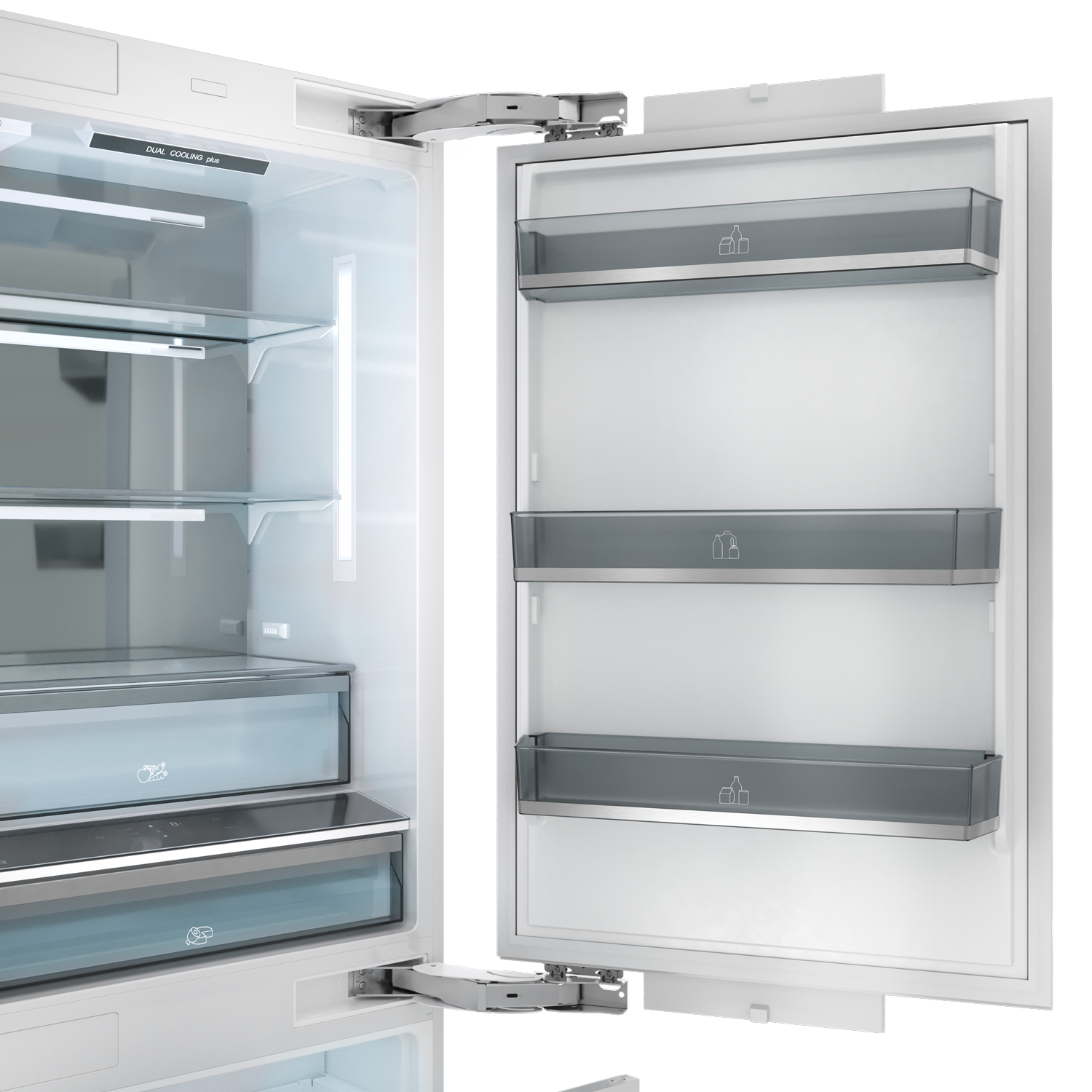 30 Inch Built-In Panel-Ready Bottom Mount Refrigerator