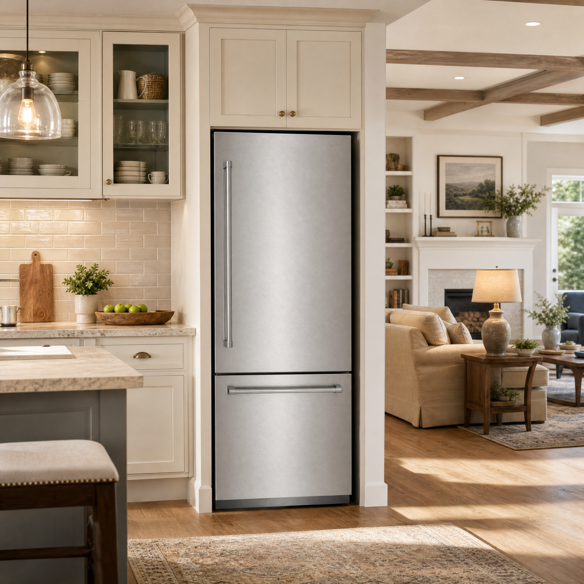 30 Inch Built-In Panel-Ready Bottom Mount Refrigerator