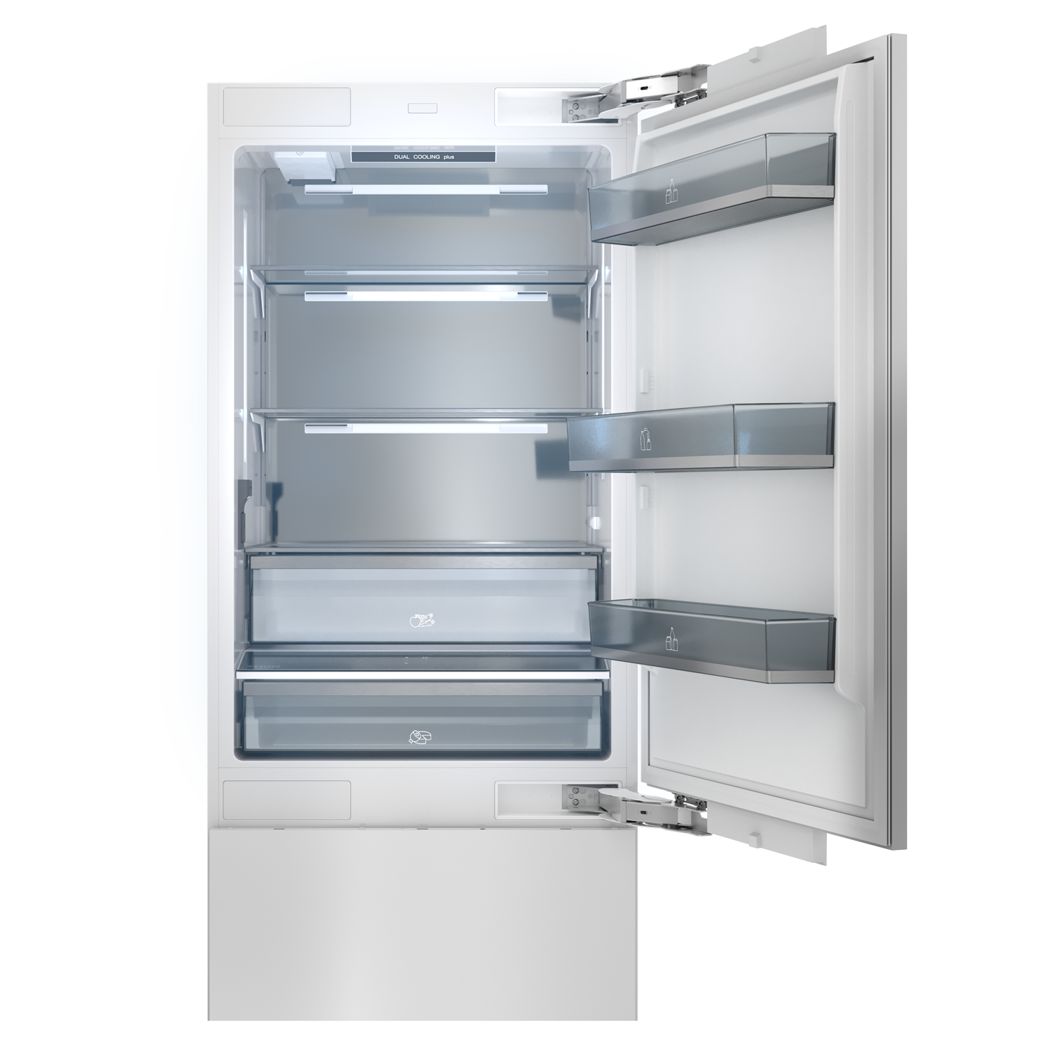 30 Inch Built-In Panel-Ready Bottom Mount Refrigerator