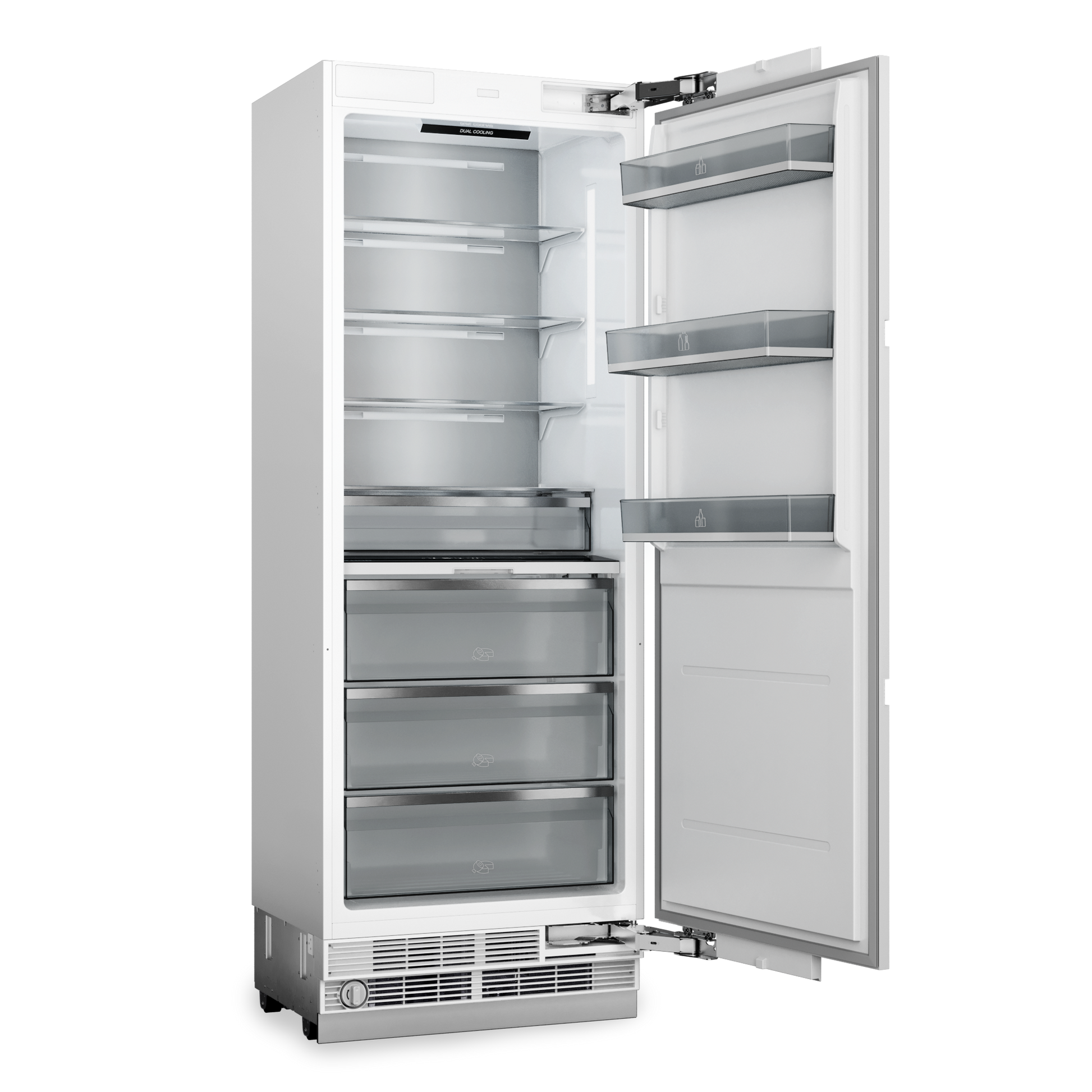 30 Inch Built-in Refrigerator Column, Panel Ready