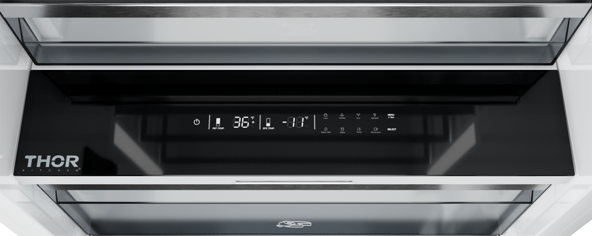 30 Inch Built-in Refrigerator Column, Panel Ready