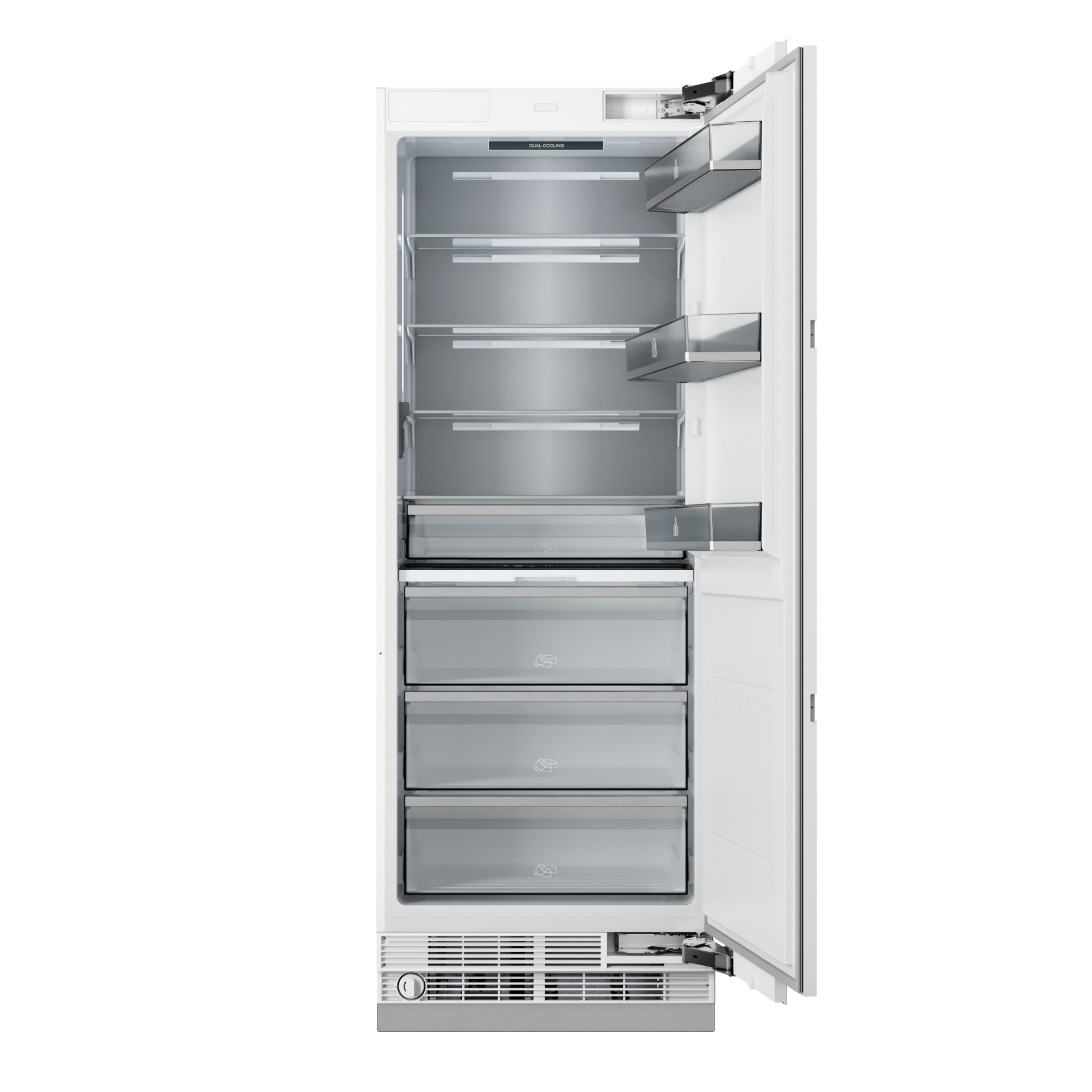 30 Inch Built-in Refrigerator Column, Panel Ready