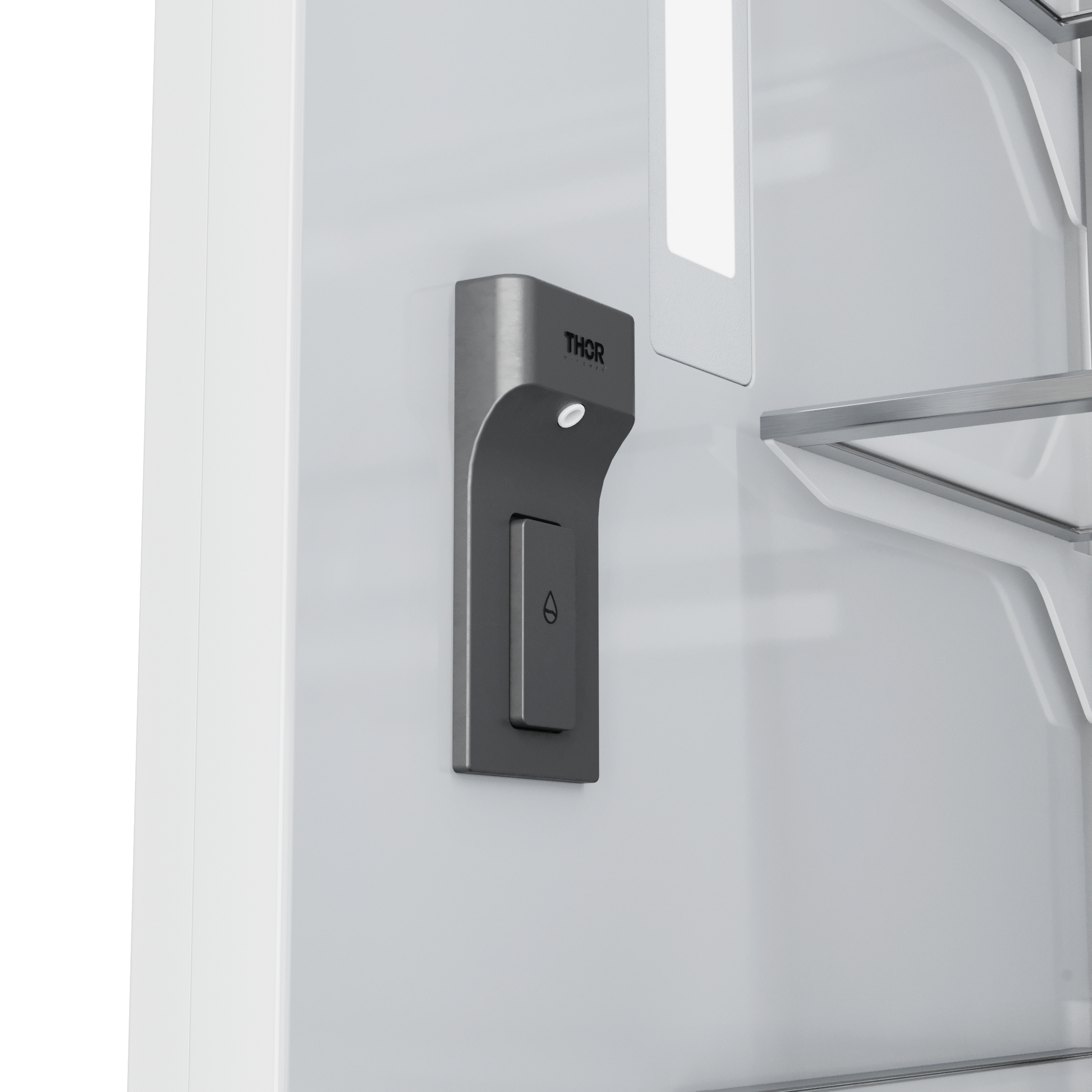 30 Inch Built-in Refrigerator Column, Panel Ready