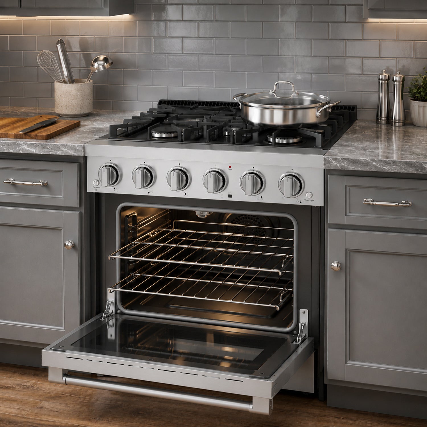 30 Inch S Series Professional Freestanding Gas Range