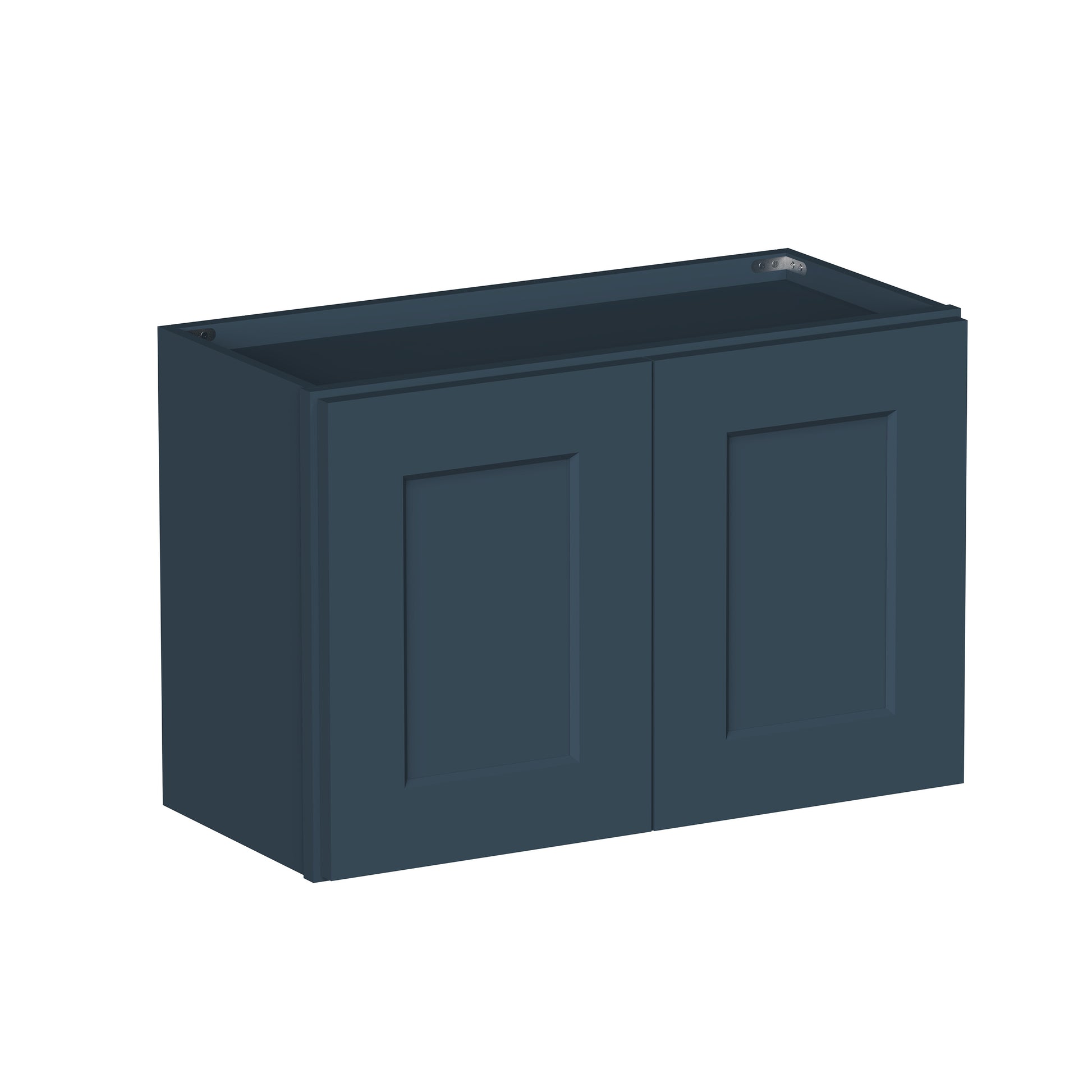 Cyber Grey RTA 24"-36"W x 12"D x 12"-24"H 17-Size Double Doors Short Wall Cabinet