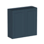 Cyber Grey RTA 24"-36"W x 12"D x 30"-42"H 15-Size Standard Wall Cabinet with 2 Doors and Shelves