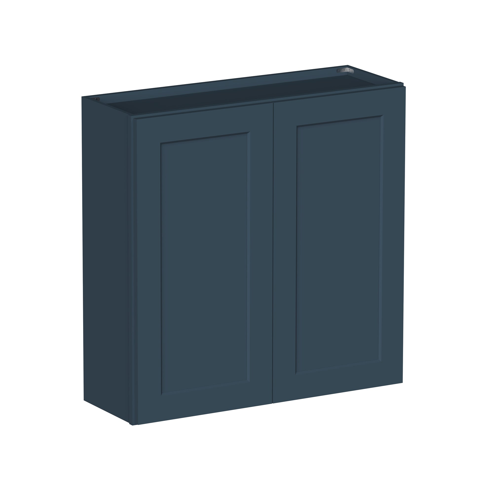 Cyber Grey RTA 24"-36"W x 12"D x 30"-42"H 15-Size Standard Wall Cabinet with 2 Doors and Shelves