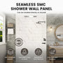 60"x36"/48"x96" Medium Tile Pattern SMC Shower Wall Panel System in 4 Finishes