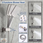 CASAINC Shower System with Rain Shower and Handheld and Tub Faucet Shower Set 
