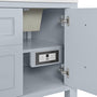 James Martin Breckenridge 30" Double Door Single Vanity Cabinet, Serenity Blue