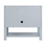 James Martin Breckenridge 36" Double Door Single Vanity Cabinet, Serenity Blue