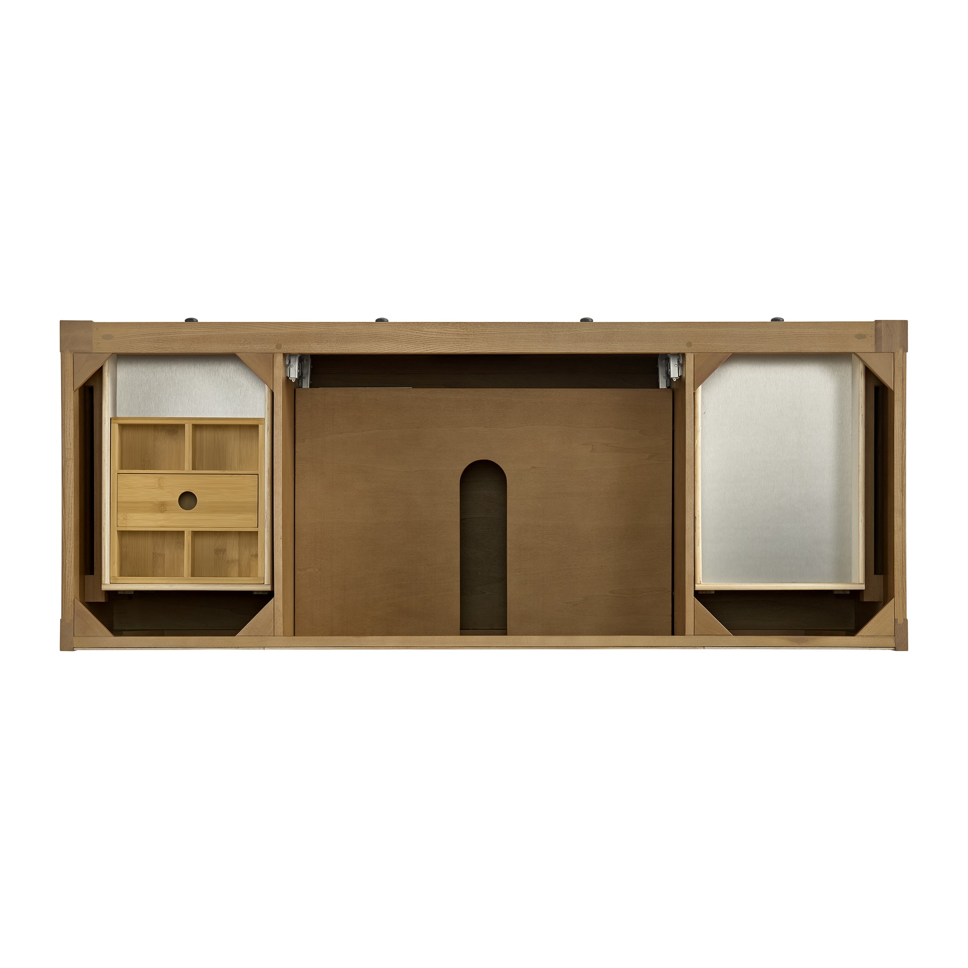 James Martin Breckenridge 60" Single Vanity Cabinet with Built-in USB/120V Power Outlet