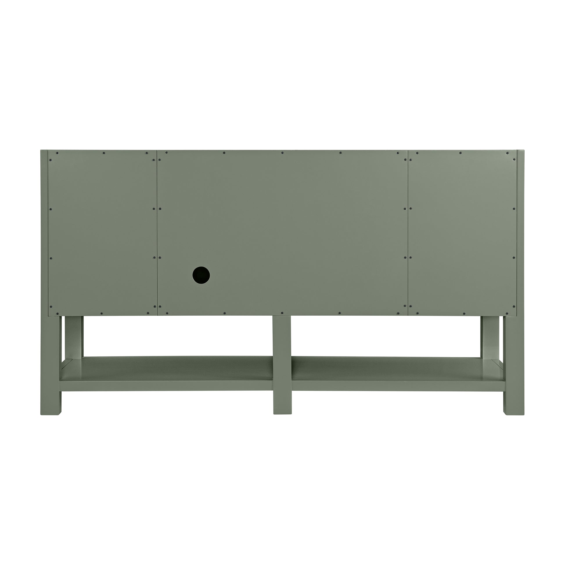 James Martin Breckenridge 60" Single Vanity Cabinet with Built-in USB/120V Power Outlet
