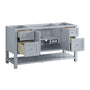 James Martin Breckenridge 60" Single Vanity Cabinet with Built-in USB/120V Power Outlet