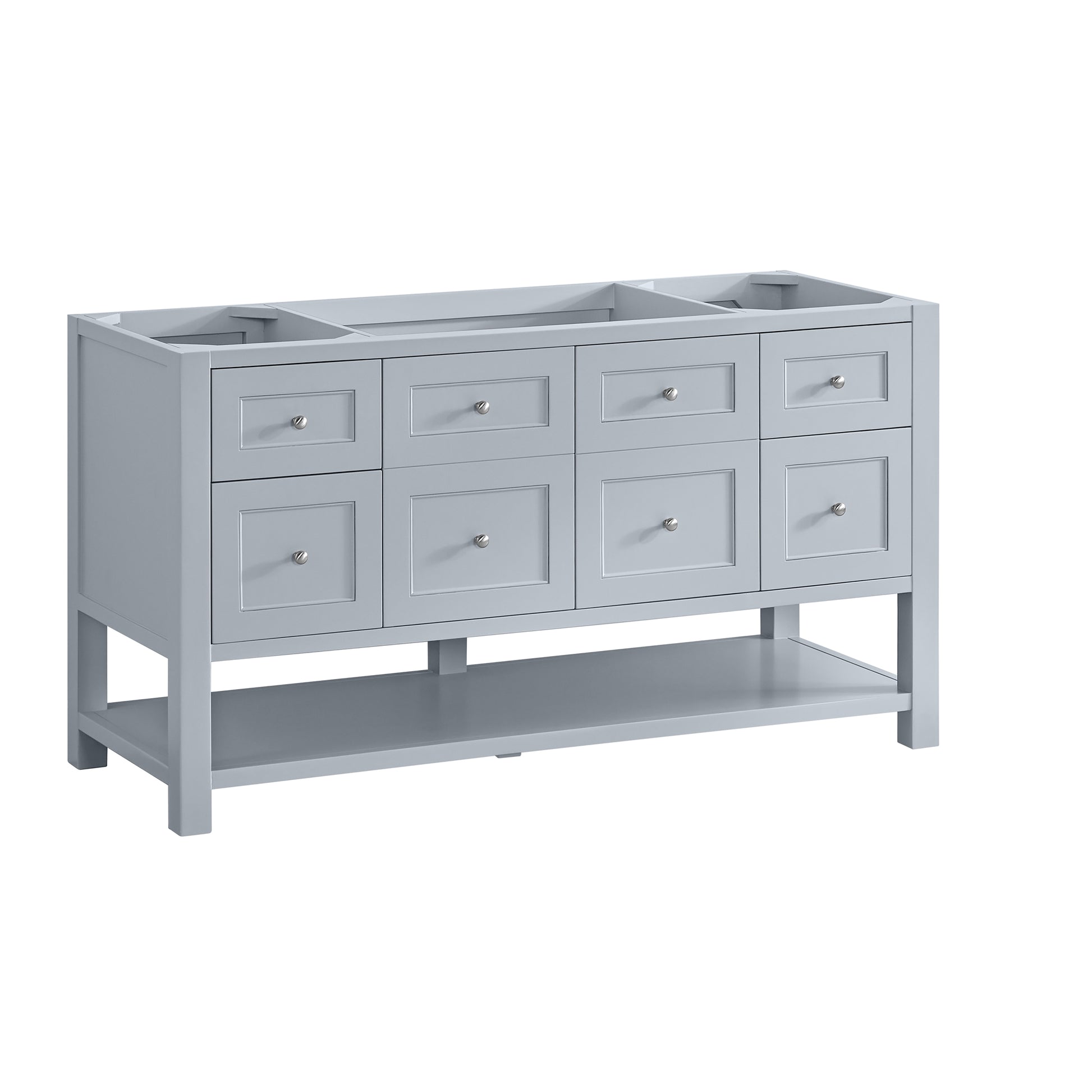 James Martin Breckenridge 60" Single Vanity Cabinet with Built-in USB/120V Power Outlet