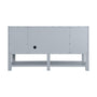 James Martin Breckenridge 60" Single Vanity Cabinet with Built-in USB/120V Power Outlet