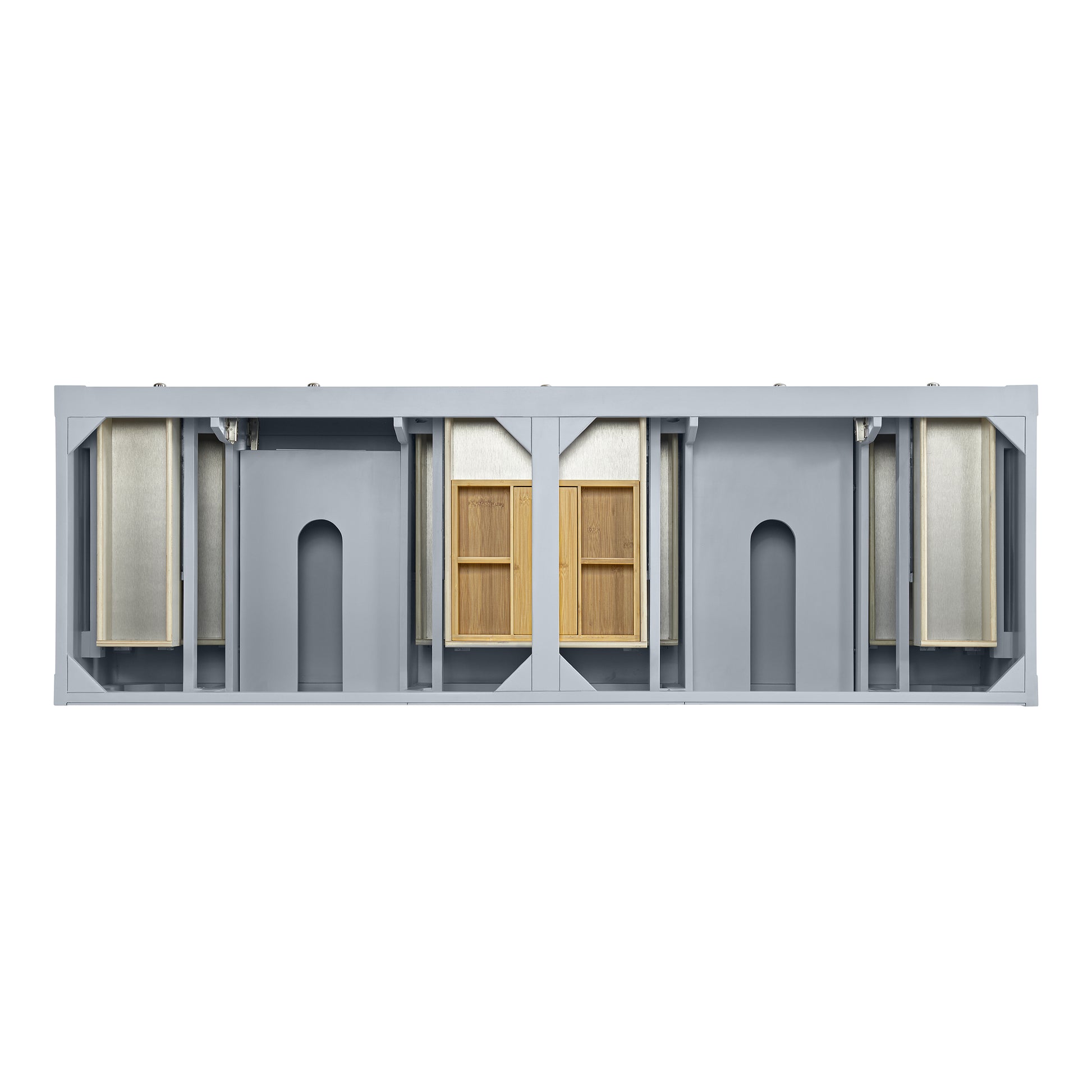 James Martin Breckenridge 72" Double Vanity, Serenity Blue