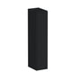 Slim Ebony Black Shaker RTA 9"-21"W x 30"/36"/42"H x 12"D 15-Size Single Door Standard Wall Cabinet