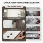 60"x36"/48"x96" Medium Tile Pattern SMC Shower Wall Panel System in 4 Finishes