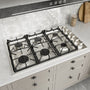 36-in 6 Burners Stainless Steel Gas Cooktop with LP Conversion Kit