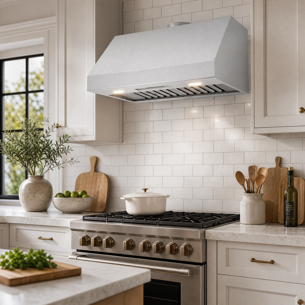 36/48-Inch Pro Under Cabinet Wall Mounted Range Hood