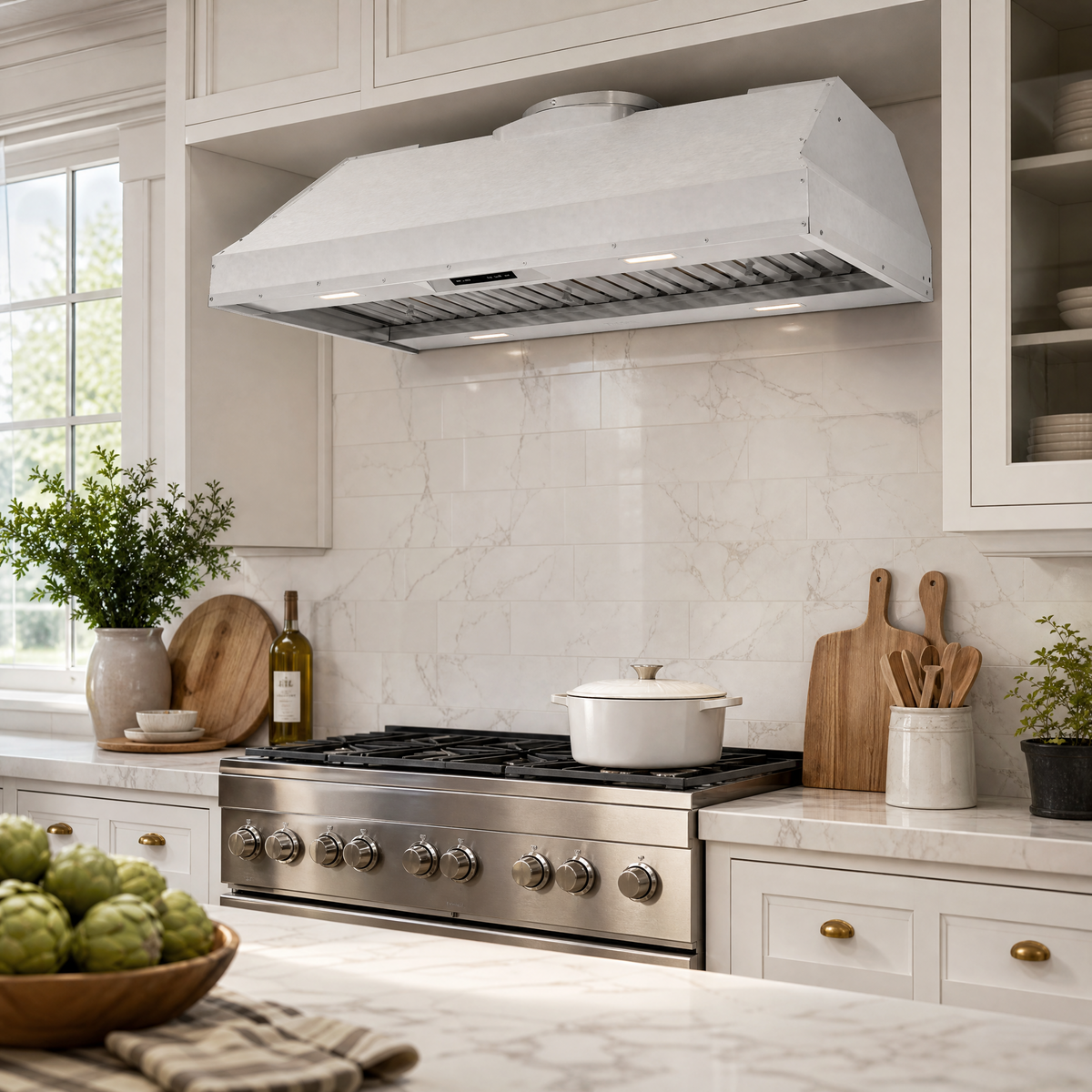 36/48/60-Inch Liner Wall Mount Range Hood