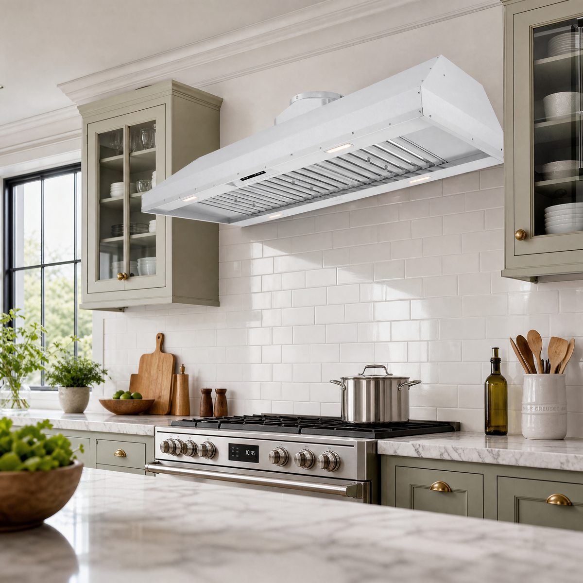 36/48/60-Inch Liner Wall Mount Range Hood