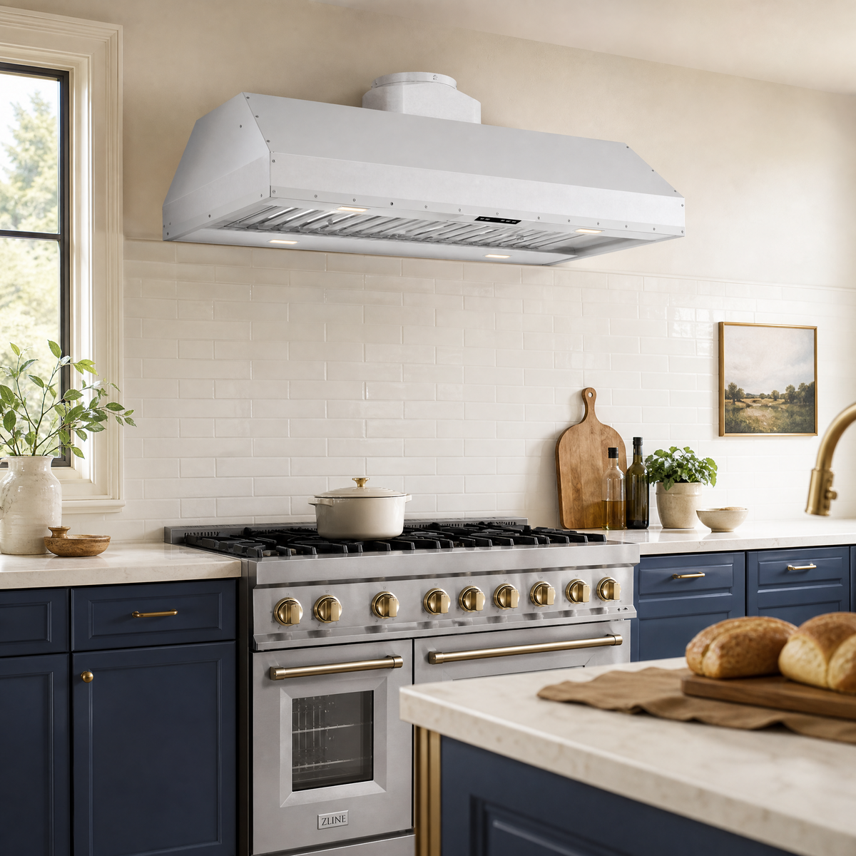 36/48/60-Inch Liner Wall Mount Range Hood