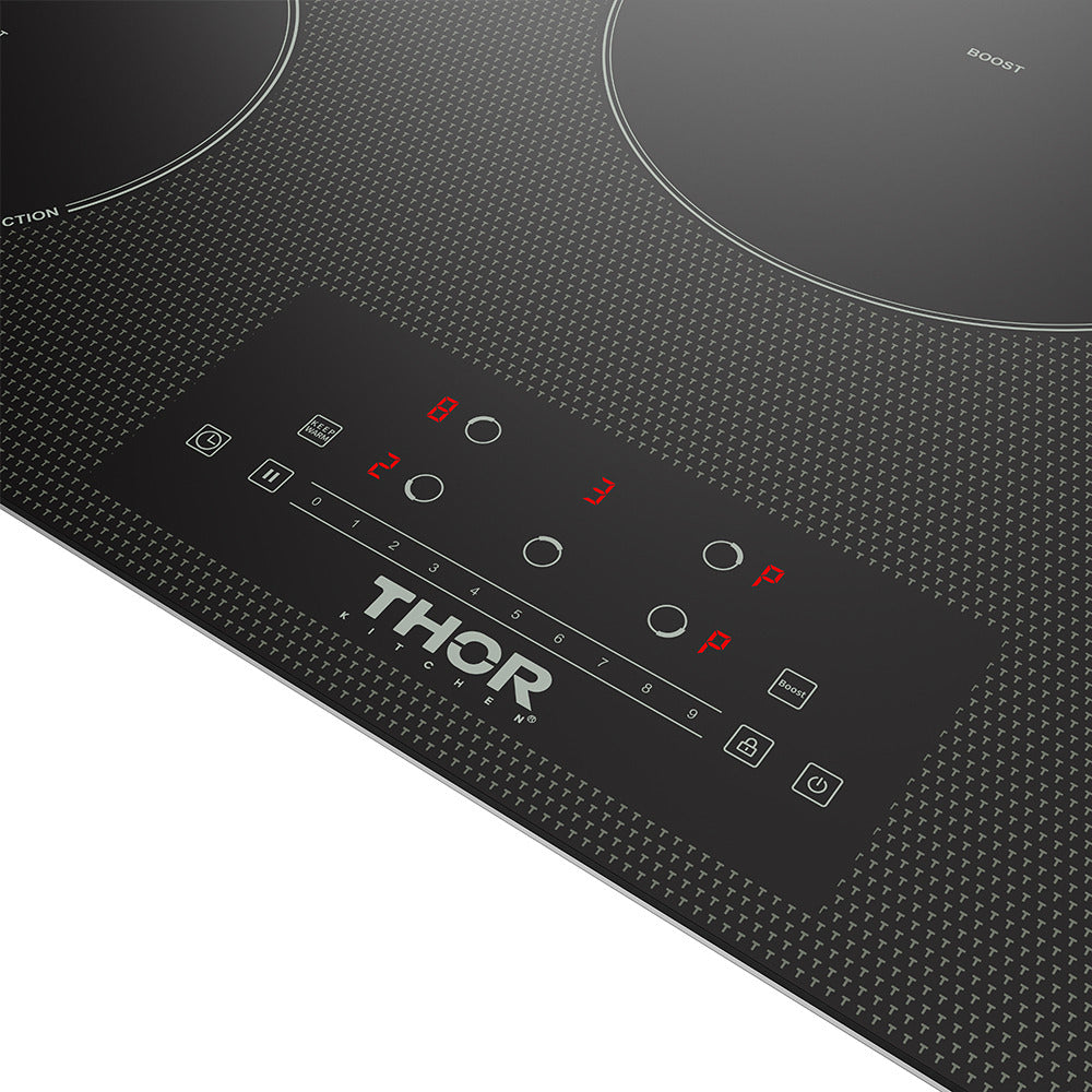 36 Inch 5-Element Induction Cooktop in Black with Touch Controls