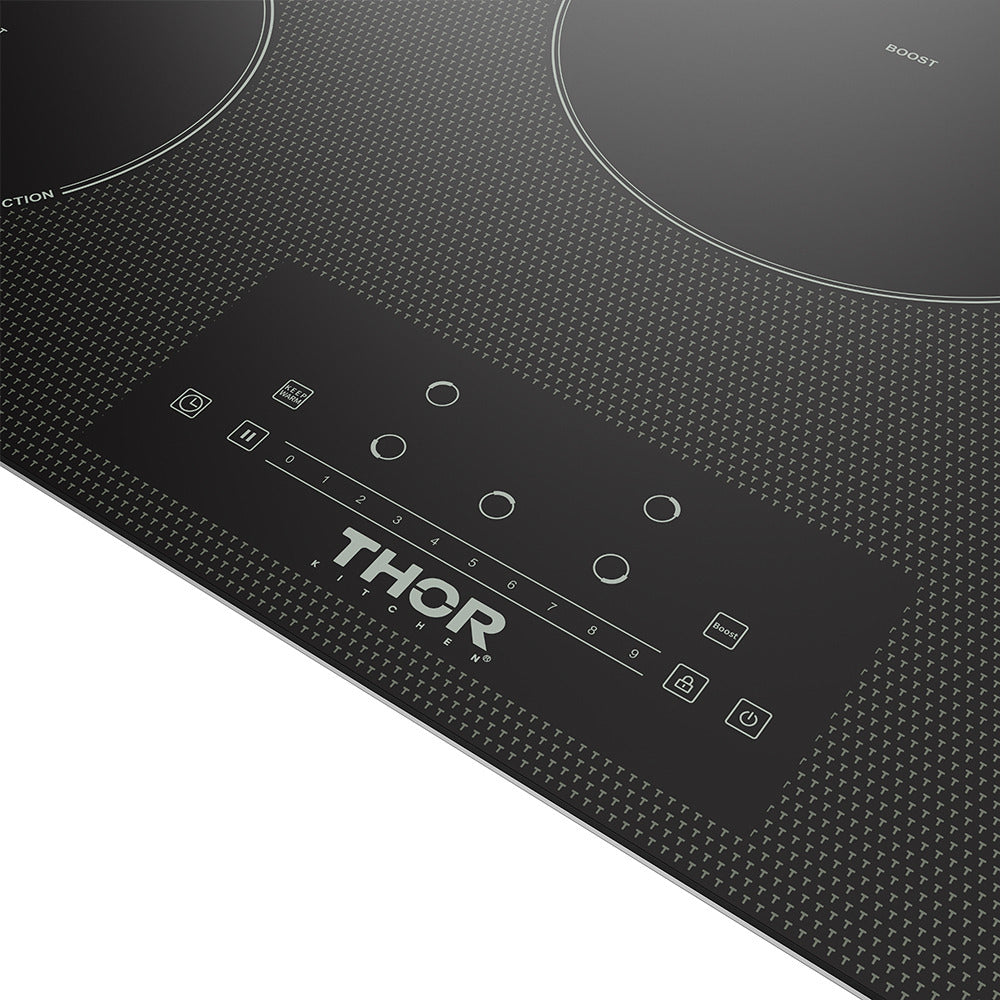 36 Inch 5-Element Induction Cooktop in Black with Touch Controls